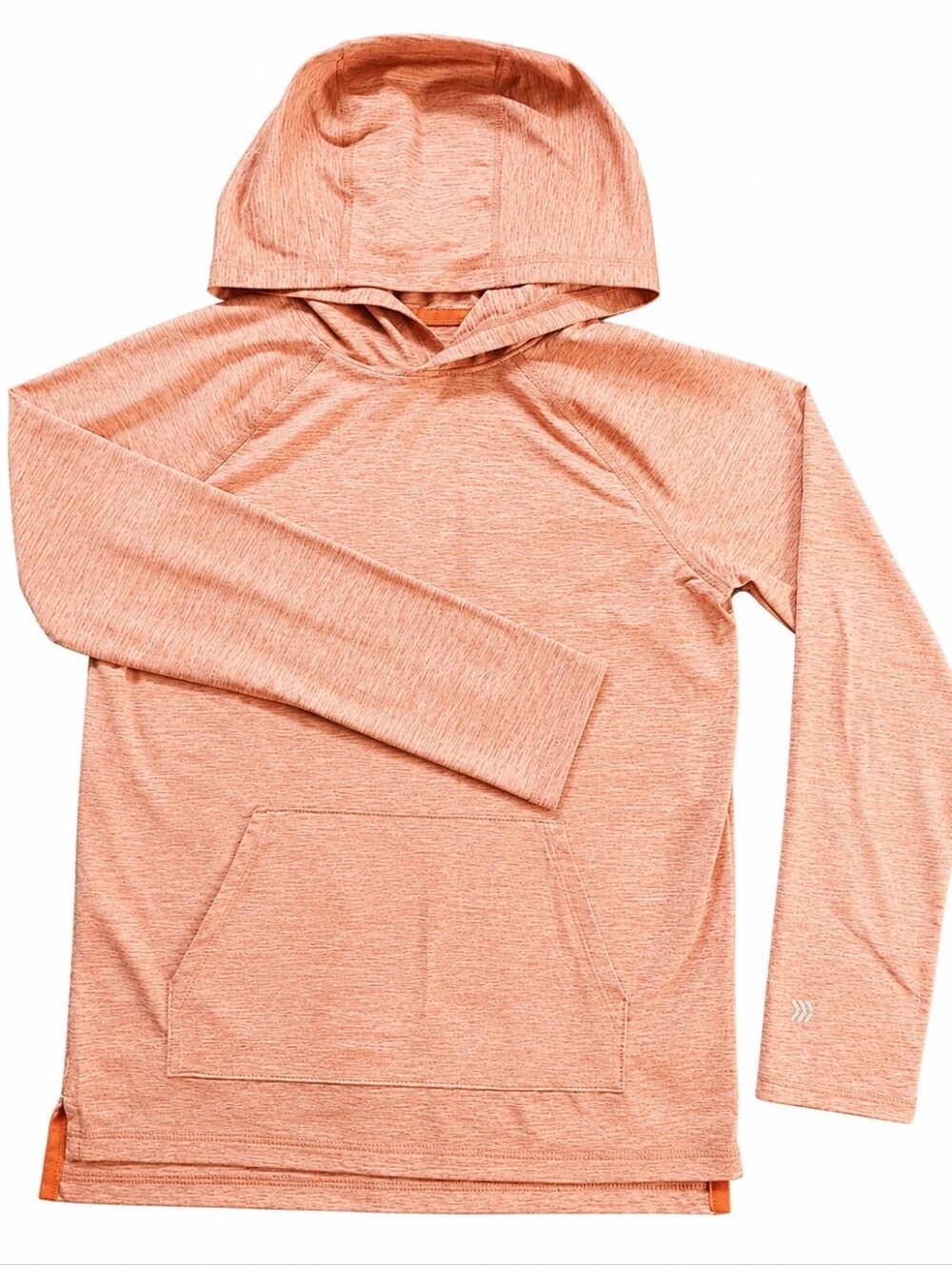 All In in Motion Girls/Kids Heathered Long Sleeve Athletic Hoodie